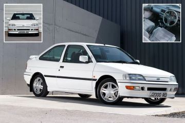 Retro Ford Escort RS2000 in time-warp condition up for sale at auction 