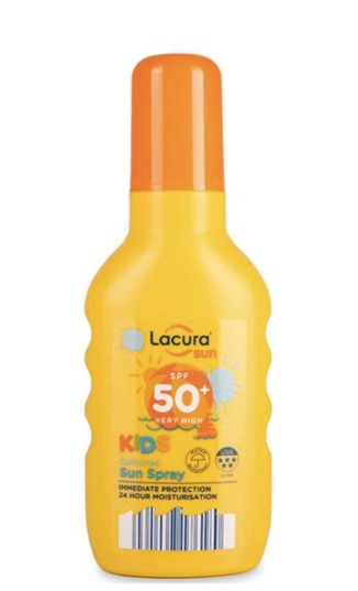 Aldi's Lacura SPF 50+ has gone up by 17%