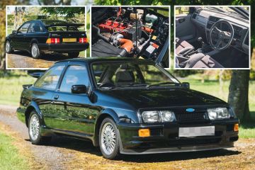 Super rare Ford Sierra Cosworth RS500 set to go for HUGE price at auction 