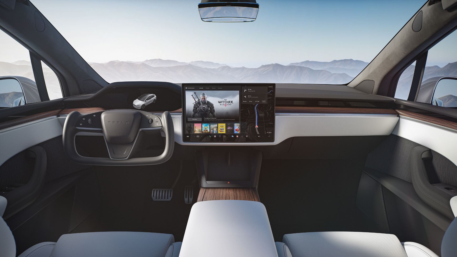 Tesla Model X interior