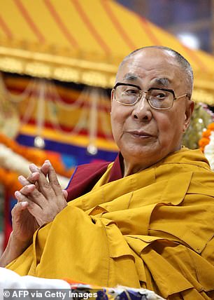 Big name celebrities are already in talks to commit their posts to Meta's new Twitter rival, codenamed 'Project 92,' including the Dalai Lama (pictured)