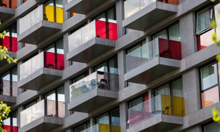 Block of flats in London