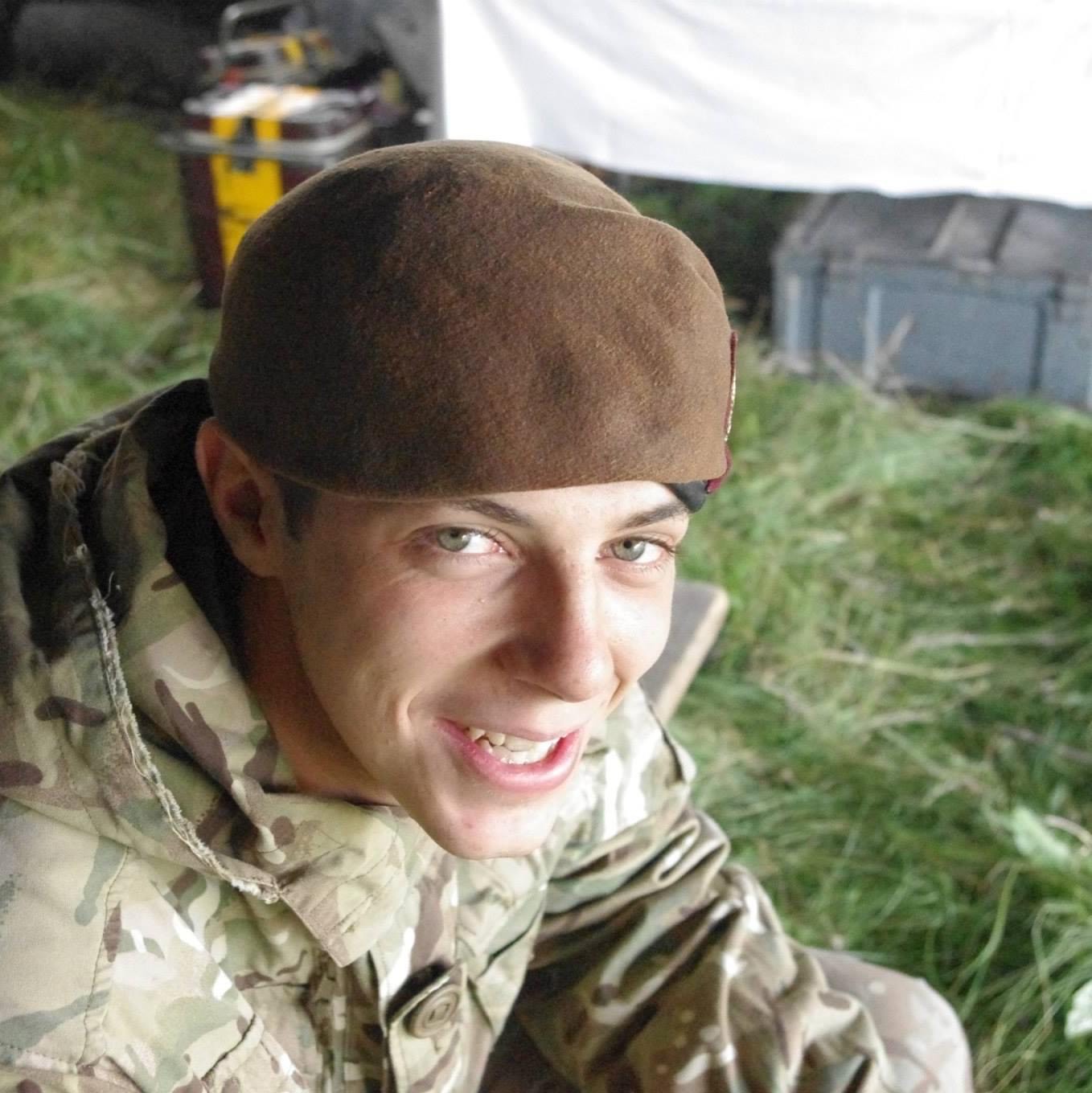 Luke Whitehead, 29, joined the prison service after 12 years in the Army