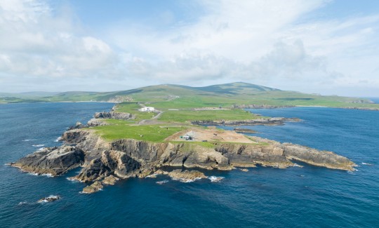 Undated handout photo issued by SaxaVord of a general view of their spaceport in Unst on the Shetland Islands. The former RAF base is thought to be weeks away from official recognition as a spaceport ready to launch satellites into orbit. Issue date: Saturday June 24, 2023. PA Photo. The first lift-off will be a sub-orbital rocket made by German company HyImpulse, currently expected around October this year. See PA story SCIENCE Spaceport. Photo credit should read: SaxaVord/PA Wire NOTE TO EDITORS: This handout photo may only be used in for editorial reporting purposes for the contemporaneous illustration of events, things or the people in the image or facts mentioned in the caption. Reuse of the picture may require further permission from the copyright holder.