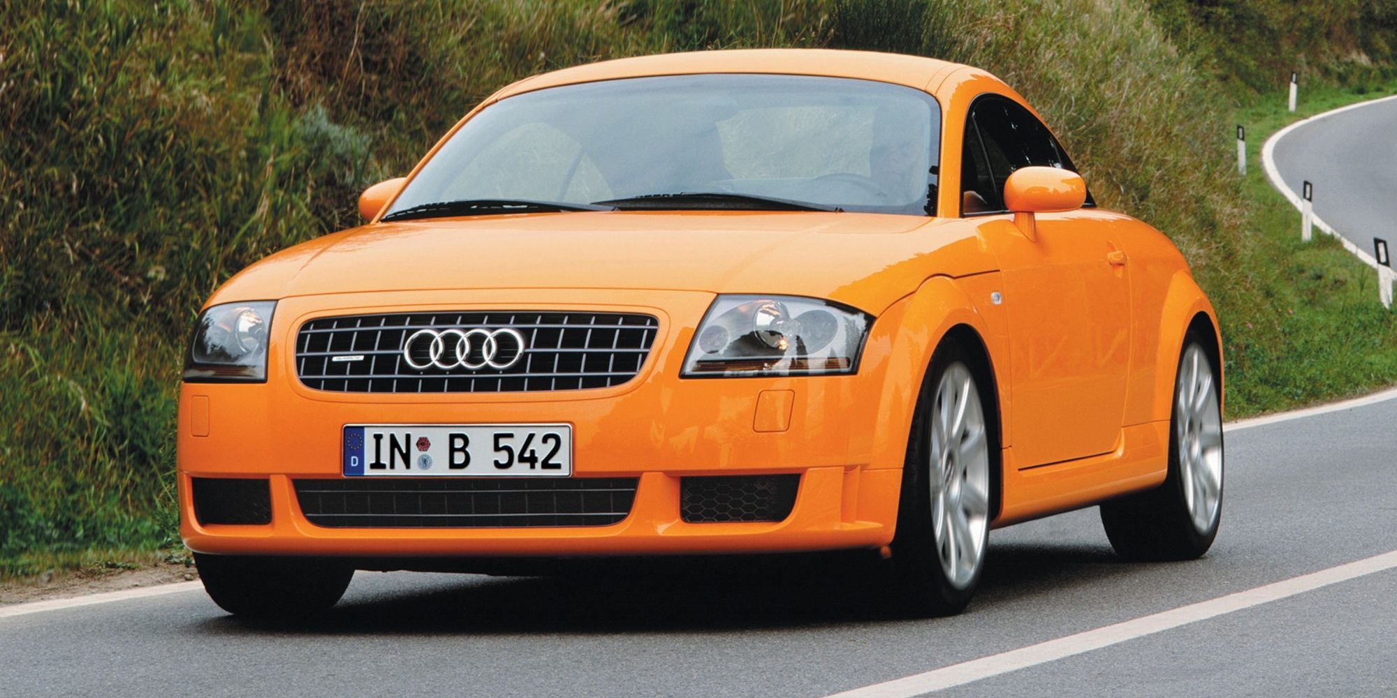 Audi TT 8N Front Quarter Papaya Orange