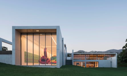 The Mansion in Malibu, California designed by Tadao Ando