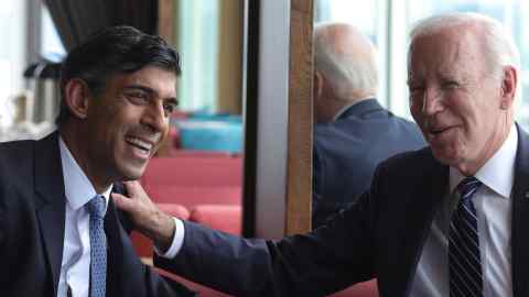 Rishi Sunak and Joe Biden