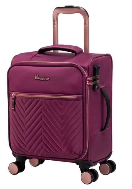 IT Luggage's Bewitching underseat (Purple Potion) bag