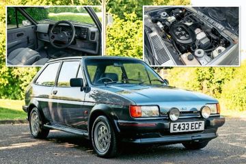 Classic Ford Fiesta XR2 in storage for past seven years is up at auction 