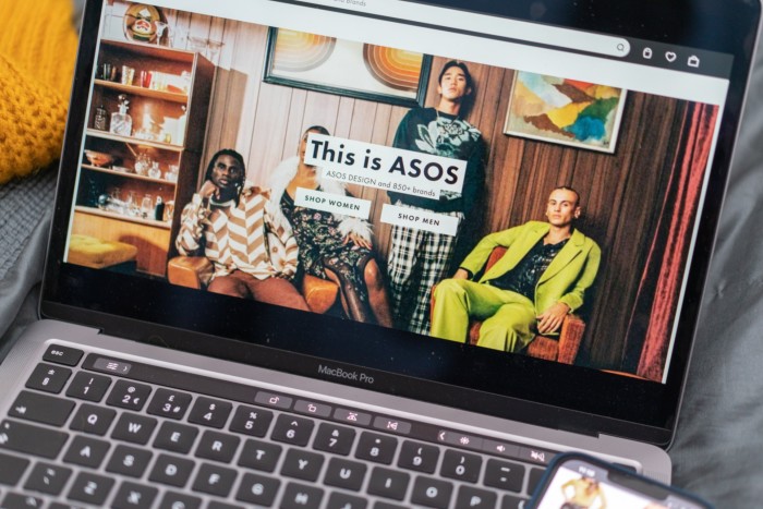 Asos website