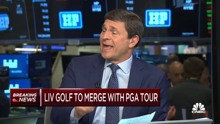 PGA Tour agrees to merge with Saudi-backed rival LIV Golf