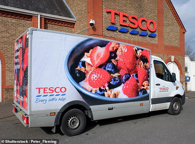 Driving force: Tesco said the sales of products in its premium Finest range surged 15 per cent over the 13 weeks ending May 27