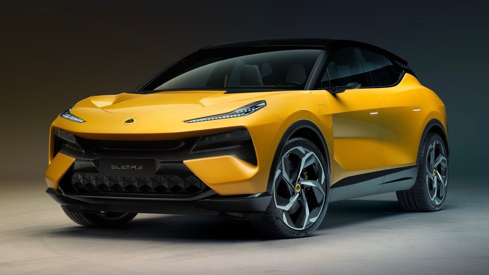 2023 yellow Lotus Eletre