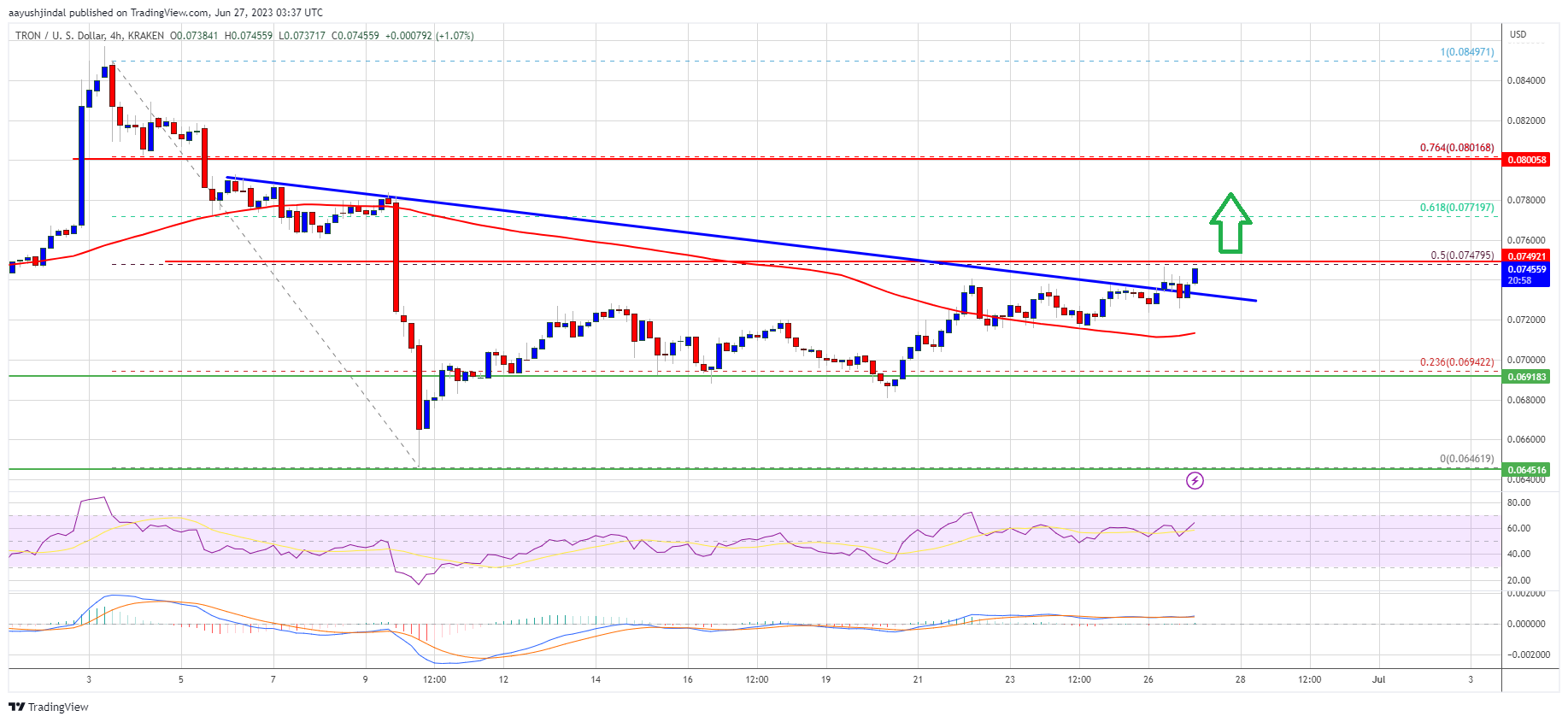 Tron Price Prediction