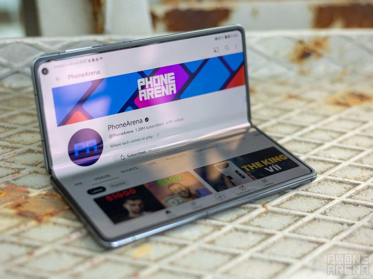 The Huawei Mate X3 is one of the company's latest smartphones, which is also a foldable. | Image credit - PhoneArena - Will Huawei working on some of the highest-end tech in the EU turn into a security disaster?