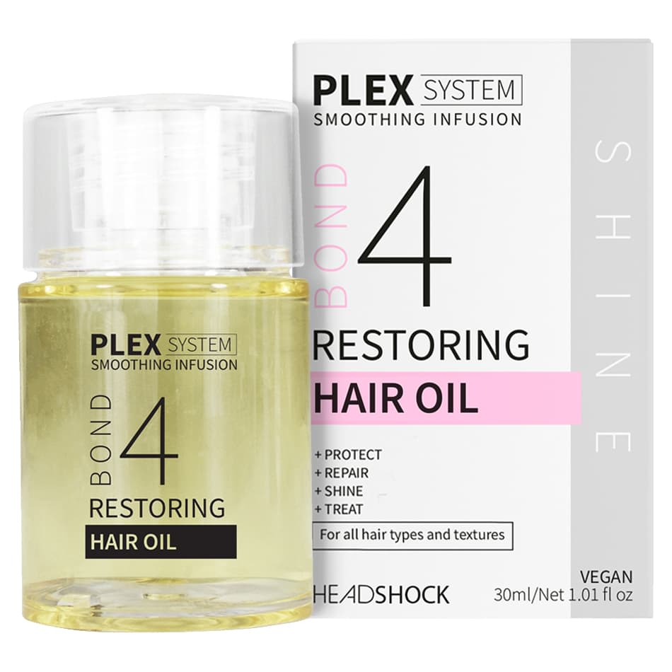 B&M have the new PlexSystem Bond 4 restoring hair oil for £2.49