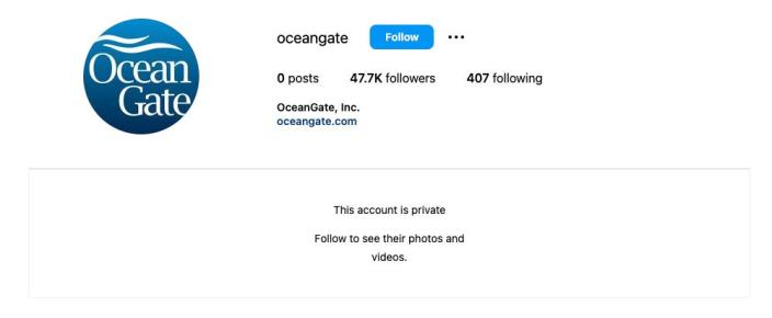 OceanGate Instagram.
