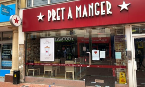 A Pret A Manger store