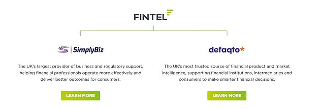 Labs businesses will eventually 'graduate' to become key Fintel business units like SimplyBiz and Defaqto