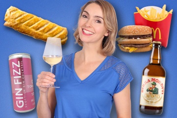 The perfect tipples to pair with your takeaways from Greggs to McDonald's