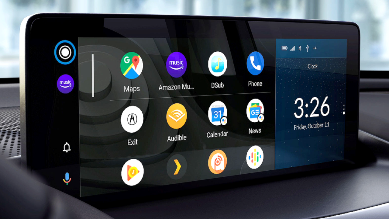 Android Auto App Screen