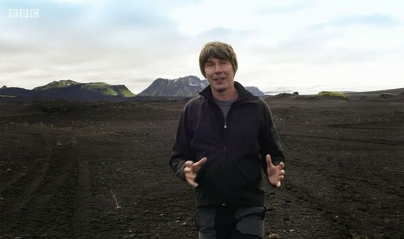 Brian Cox during his series, Universe: Where everything begins and ends