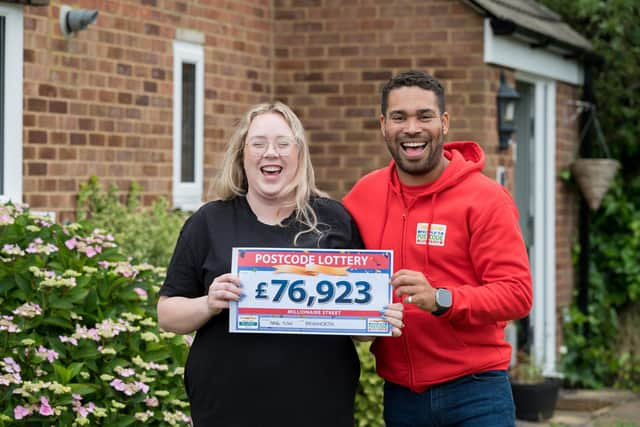 Heather McIlhiney-Grant scooped £77k on the People's Postcode Lottery