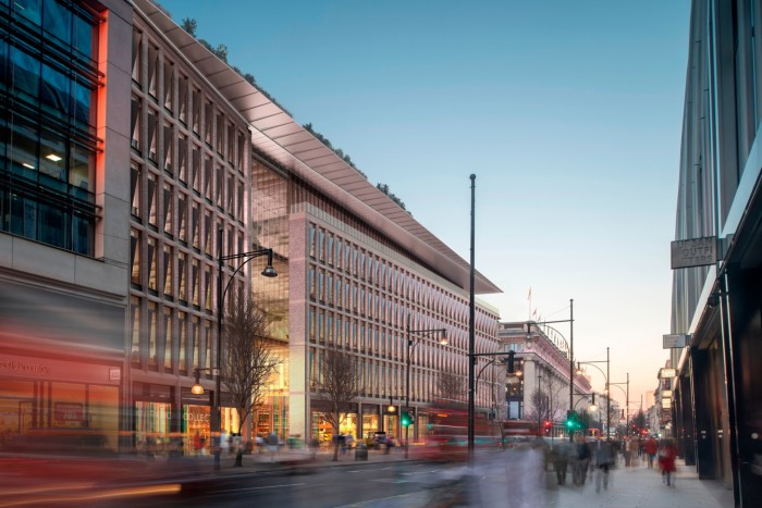 The proposed renovation of M&S’s Marble Arch building 