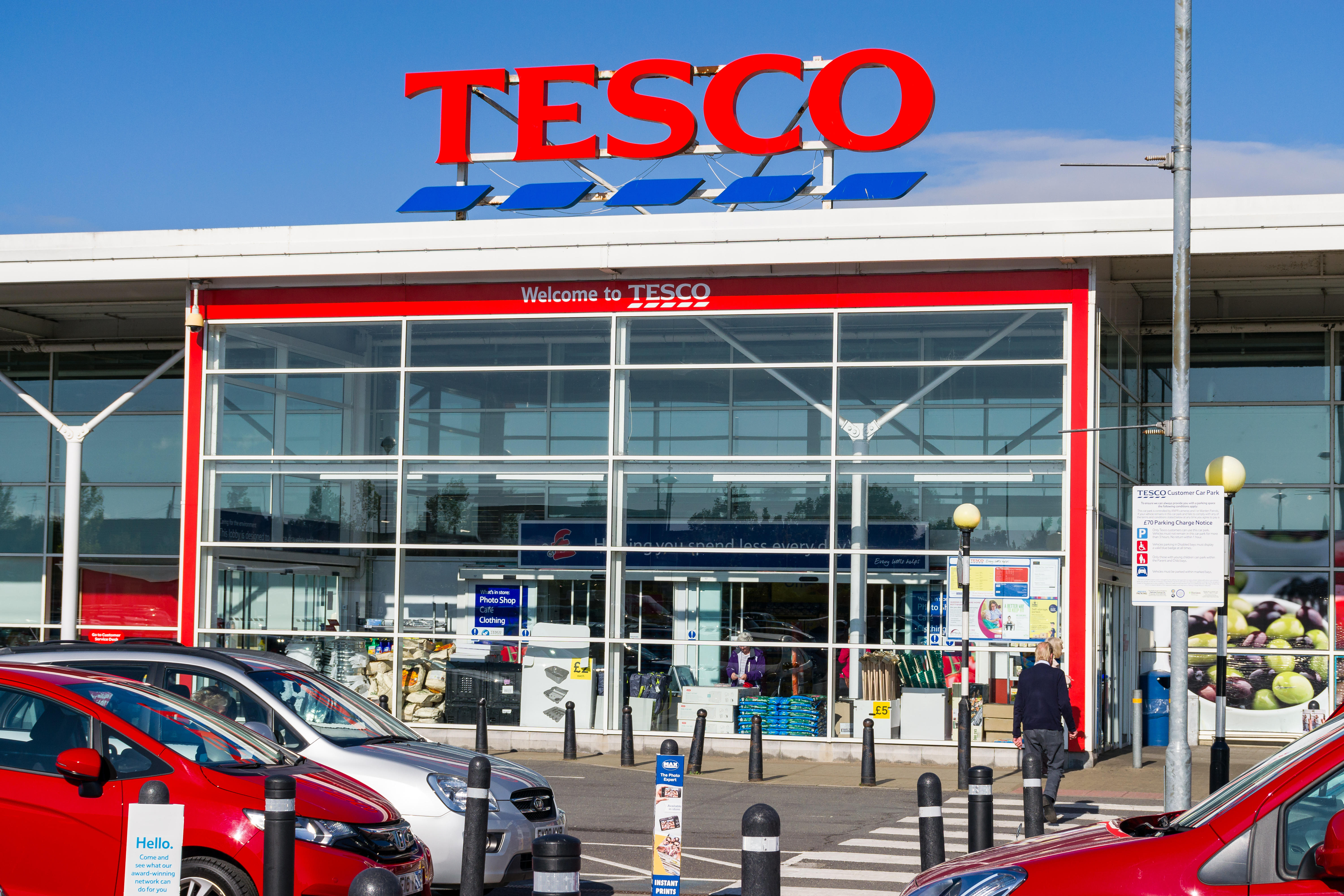 School uniforms in Tesco are scanning for a whopping 25 per cent off