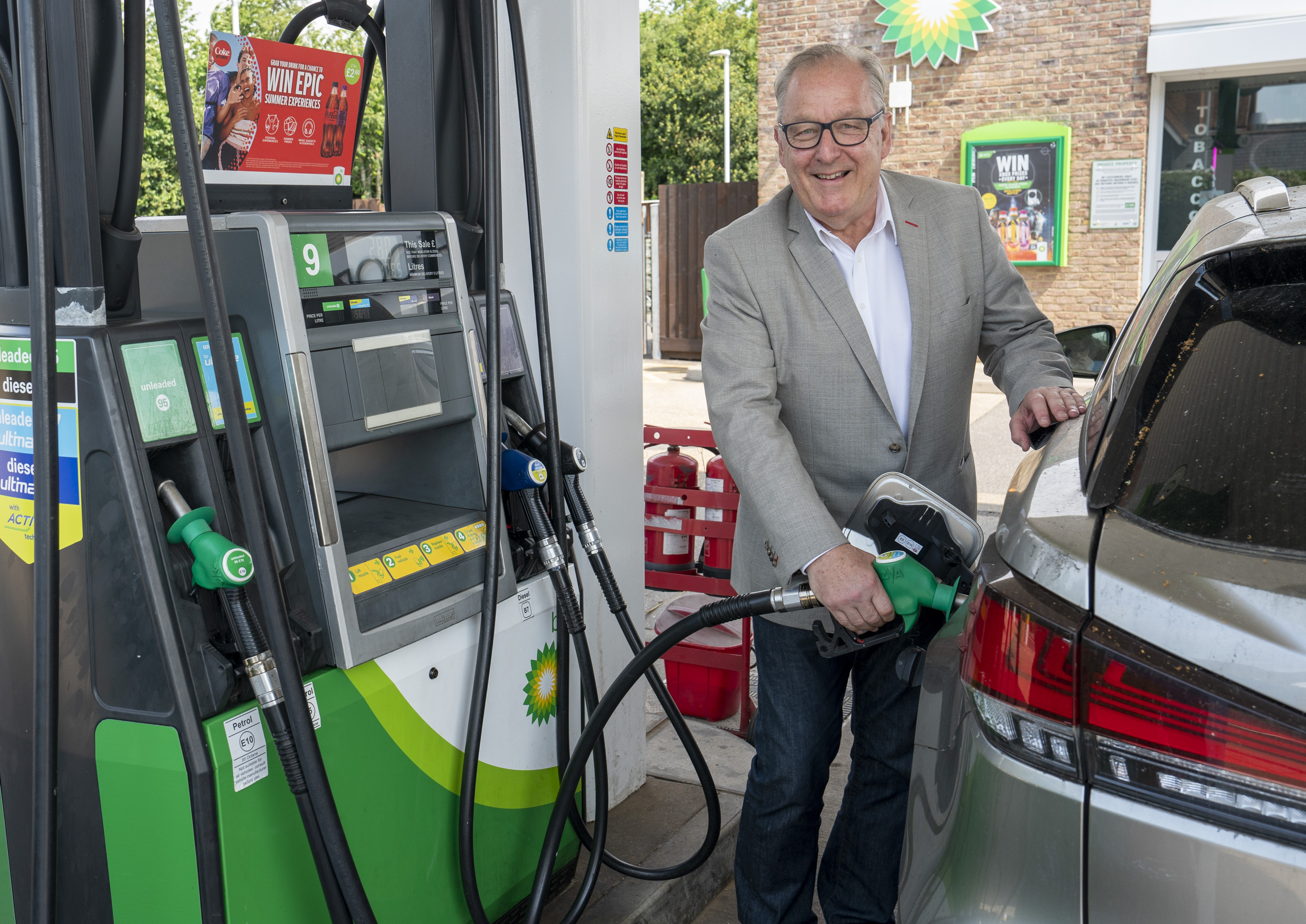 Howard Cox tirelessly campaigns against fuel price rip-offs