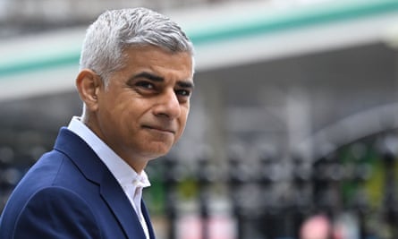 London mayor Sadiq Khan