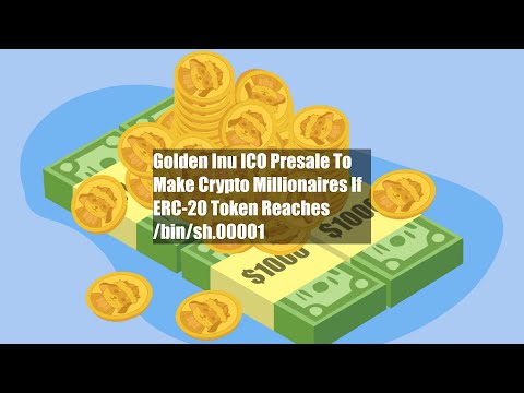 Golden Inu ICO Presale To Make Crypto Millionaires If ERC-20 Token Reaches $0.00001