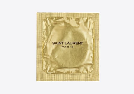 A Saint Laurent condom for a fiver.