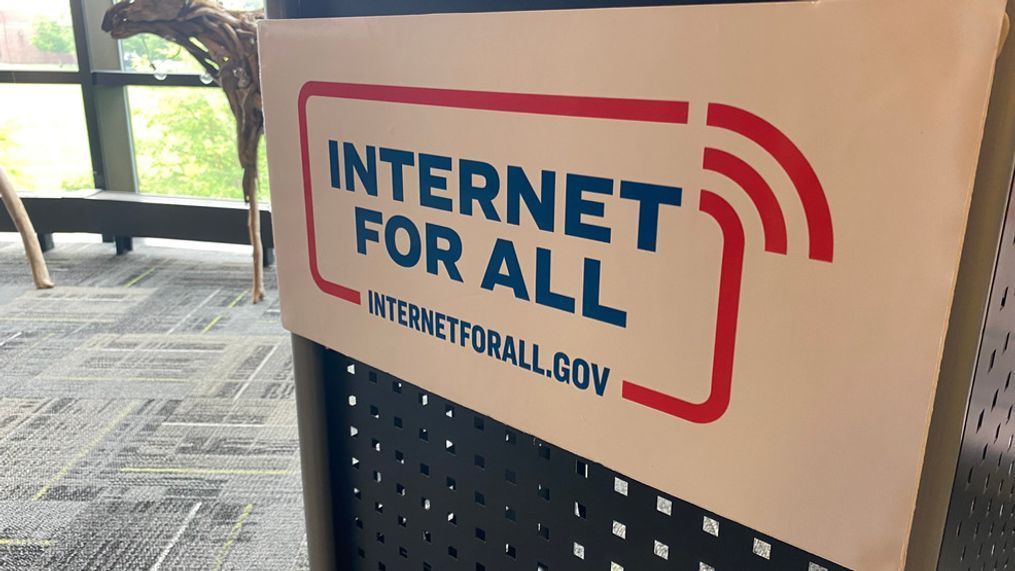 The federal government has launched the "Internet for All initiative which is helping to distribute grants to states to expand broadband access. (WGME){&nbsp;}{&nbsp;}