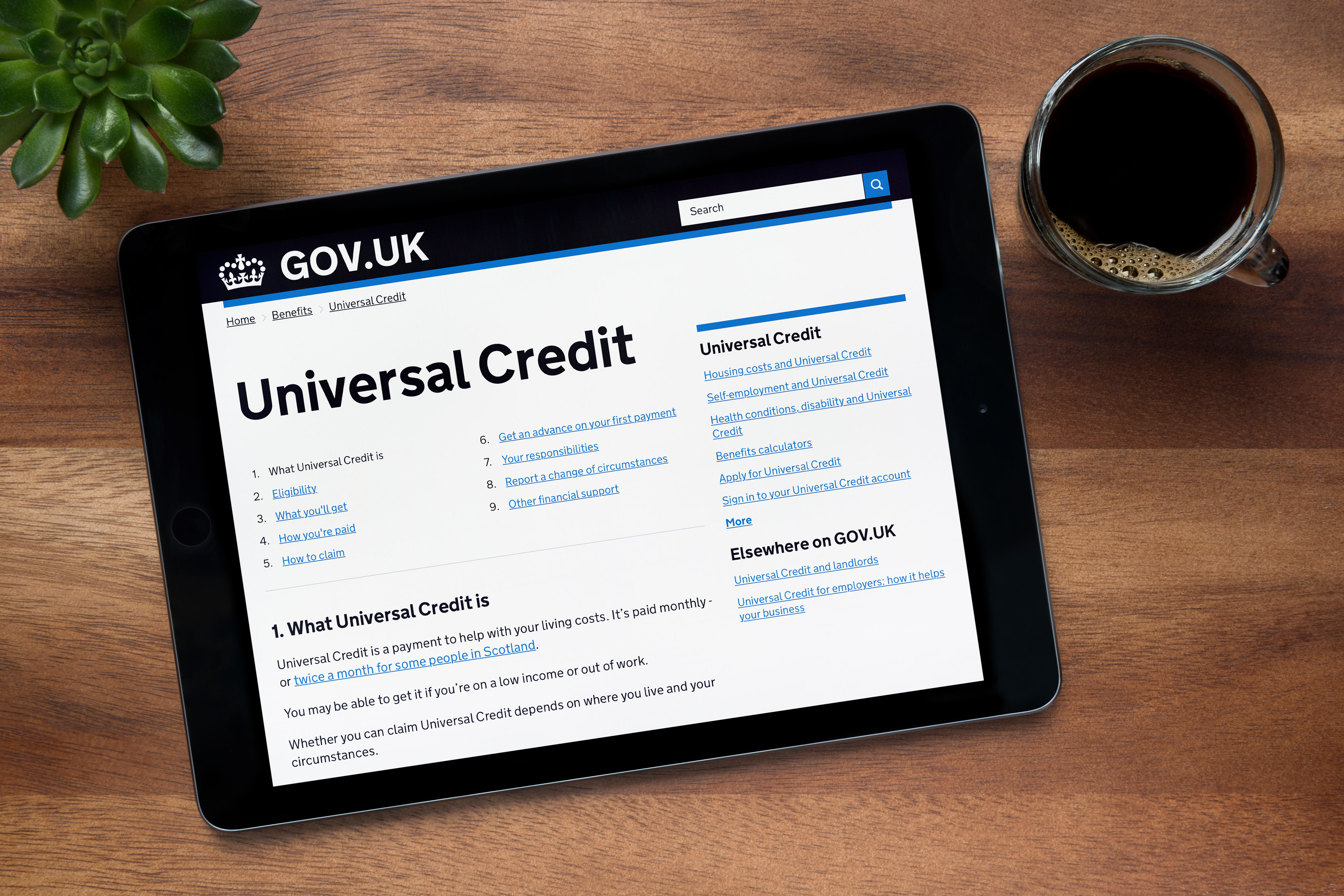 Those claiming Universal Credit and benefits could get their payment earlier than usual in August