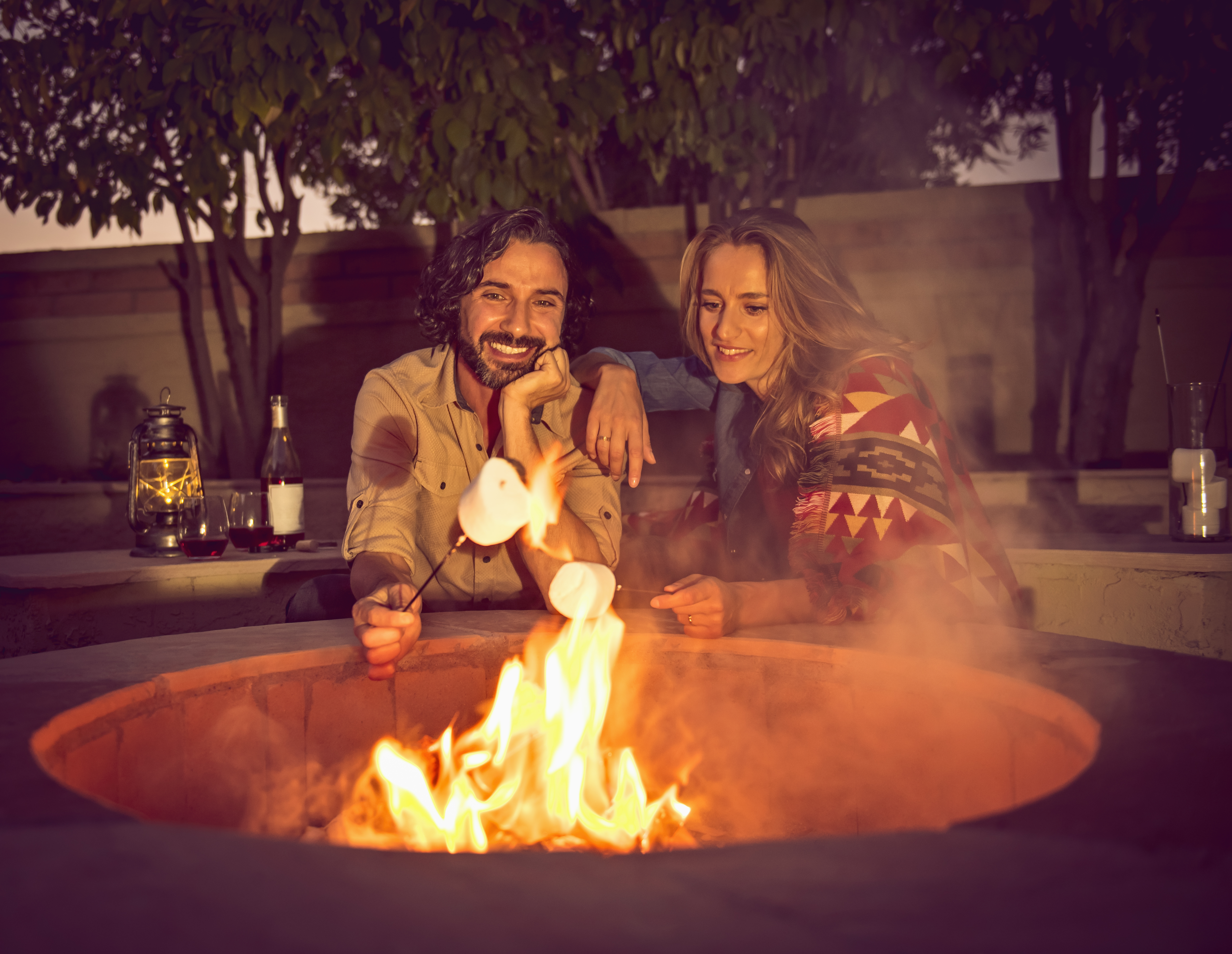 Three cash-saving tips to add a fire pit to your garden just like Love Island without burning a hole in your wallet