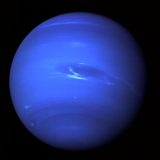 Neptune, captured by Voyager 2 (Picture: Nasa/JPL-Caltech)