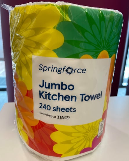 Tesco Springforce Jumbo Kitchen Towel