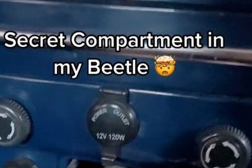 I was blown away to discover secret compartment in my car... trolls mocked me