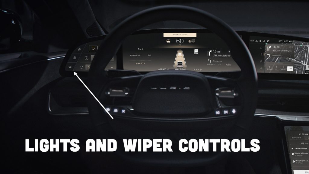 Lucid Wiper Controls