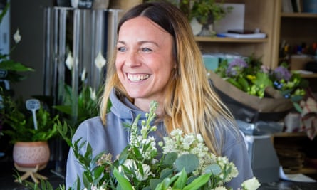 Rachel Peers, owner of La Beau Fleurs in Woolston, Cheshire