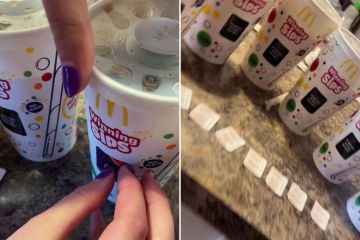 I bought 7 drinks in McDonald’s to see how much I won with their new game