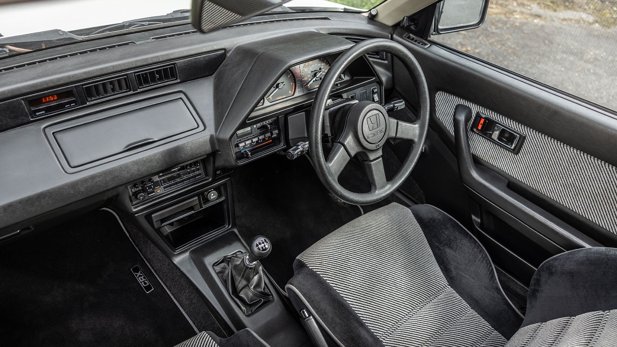 Honda CRX interior