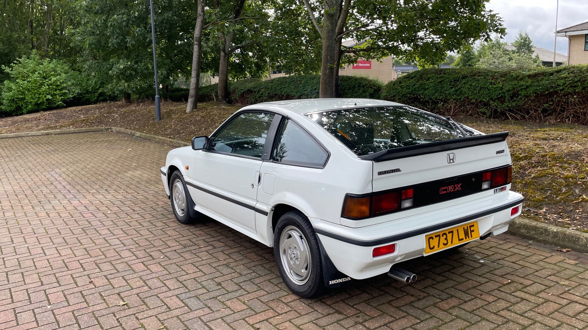 Honda CRX rear three quarters