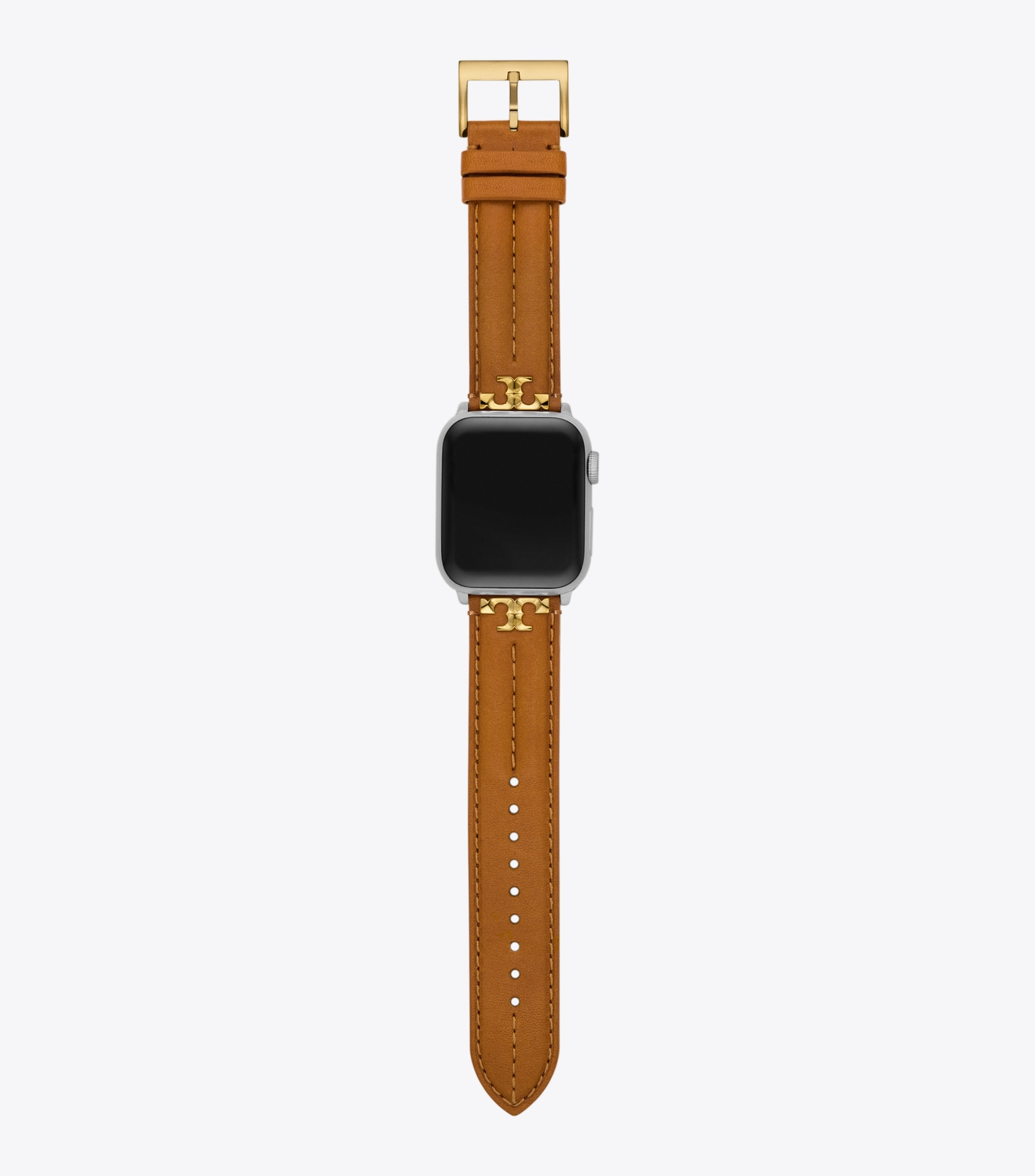 Tory Burch Kira Leather Apple Watch Band