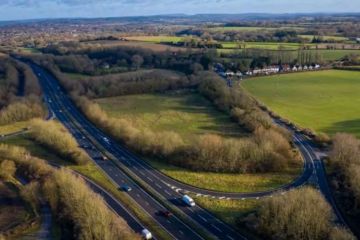 Inside one of Britain's largest electric charging service stations