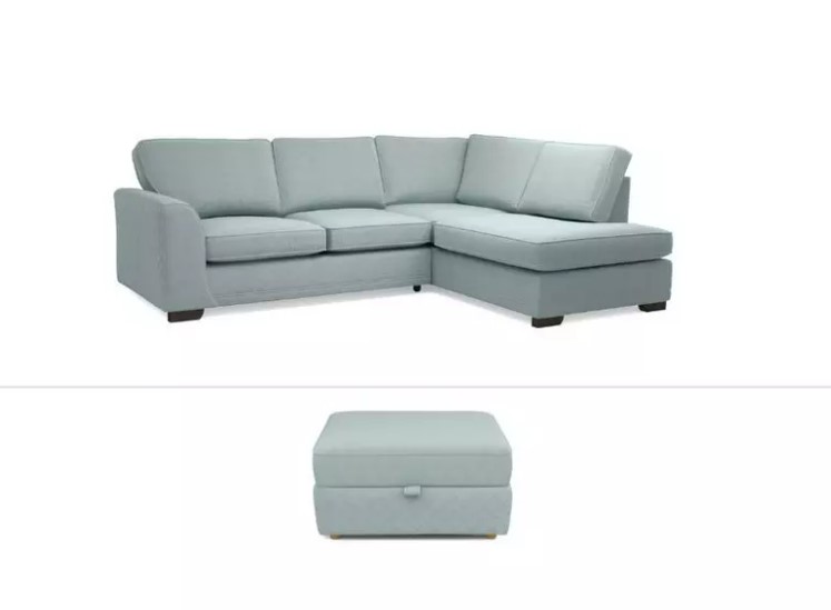 Save £209 on the Orka corner sofa with storage footstool at dfs.co.uk