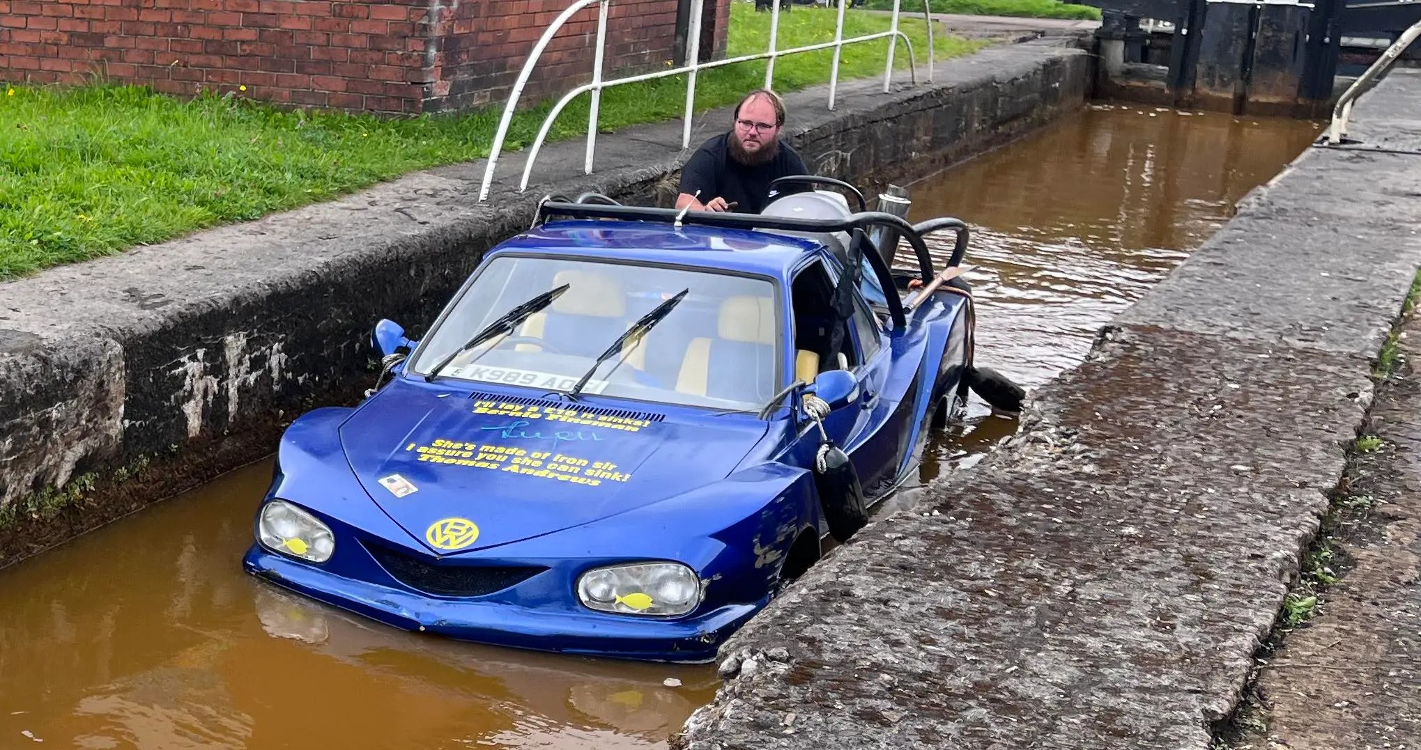 Charlie Burns said he was inspired by a project Jeremy Clarkson undertook in 2006