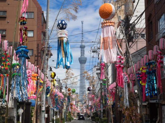 Tanabata celebrations in Tokyo