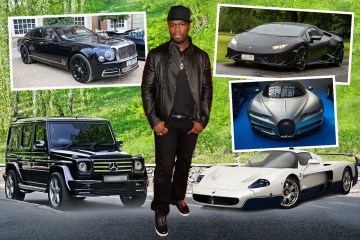 Inside 50 Cent’s fleet of supercars, including Maserati worth £2million